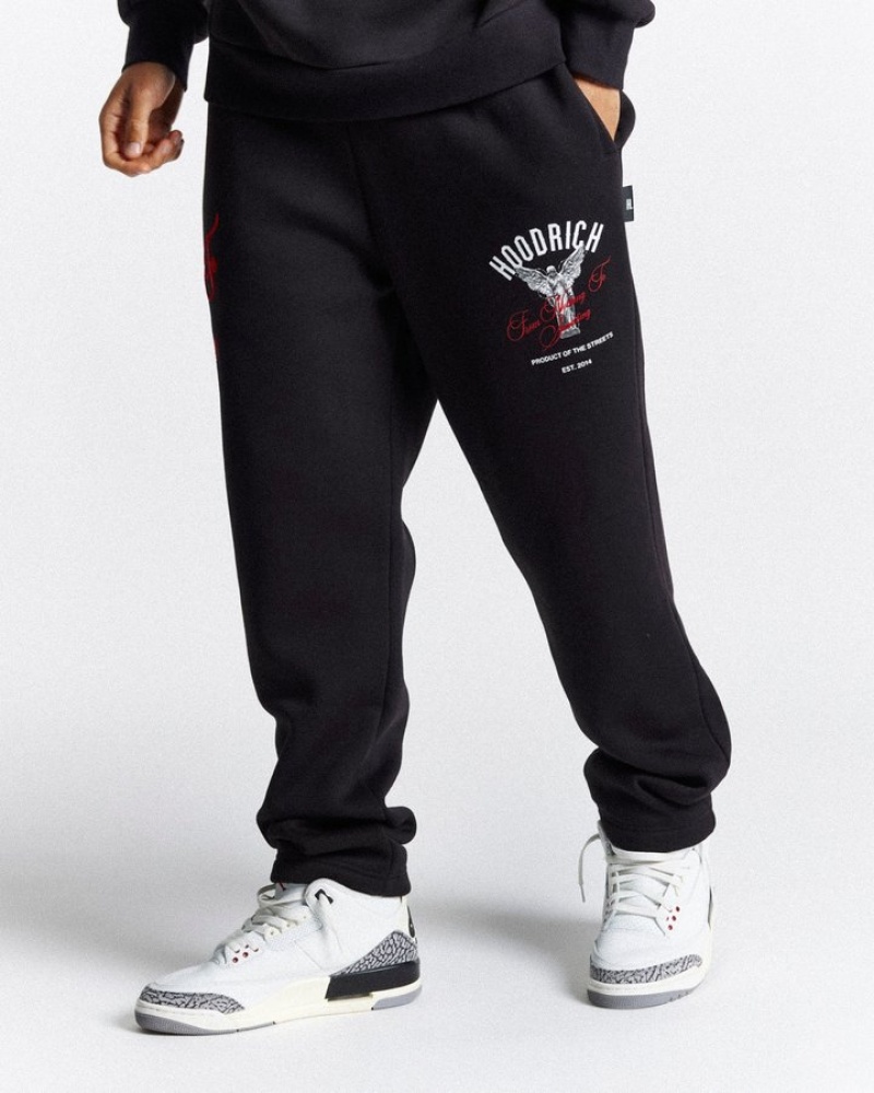 Hoodrich Joggers For Sale Black White Red Vital Jogger Mens